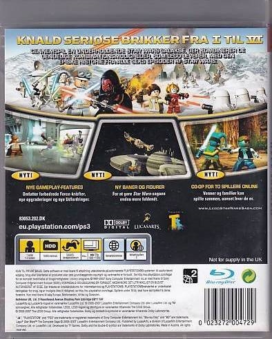 LEGO Star Wars Hele Sagaen - PS3 - (B Grade) (Genbrug)